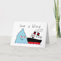 Grappige Titanic en IJsberg Love Is Blind