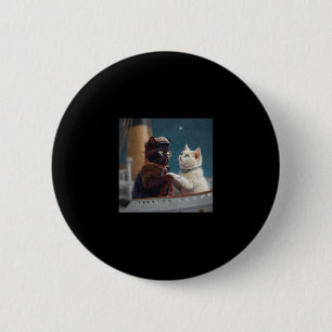 Grappige Titanic Film Kat Meme Rms Cruise Schip Ma Ronde Button 5,7 Cm