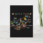 Grappige Titel Plan Thuis Kinderen Hand Aanbreken Kaart (Voorkant)