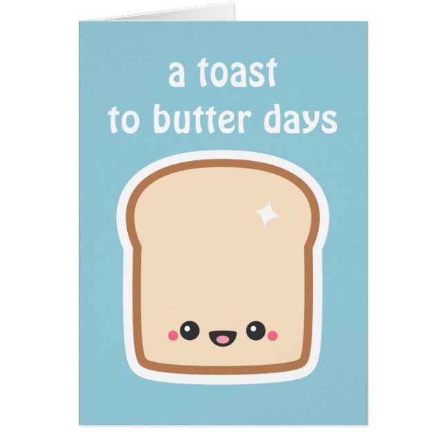 Grappige toast grap (Voorkant)