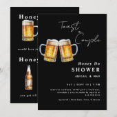 Grappige Toast het paar bruiloft douche Kaart (Voorkant / Achterkant)