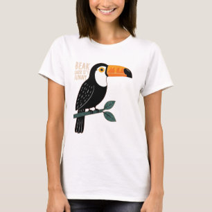 Grappige Toekan Grappen Bek Omdat Het Grappig Is T-shirt
