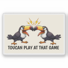 Grappige Toekan Sticker