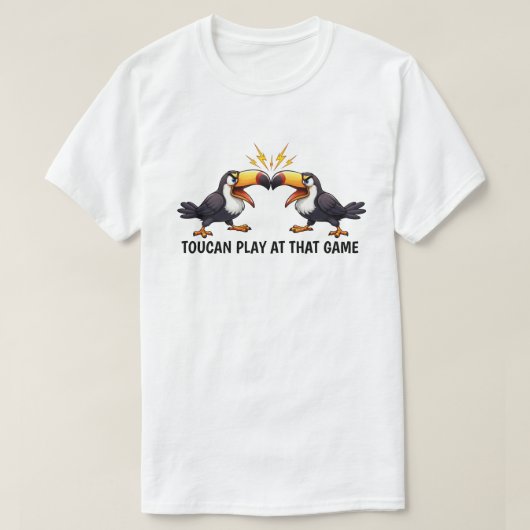 Grappige Toekan Unisex T-shirt (Design voorkant)