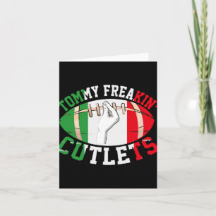 Grappige Tommy Freakin' Cutlets New Jersey Italië Kaart