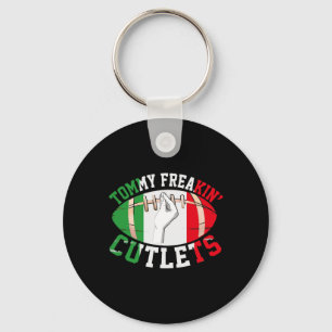 Grappige Tommy Freakin' Cutlets New Jersey Italië  Sleutelhanger