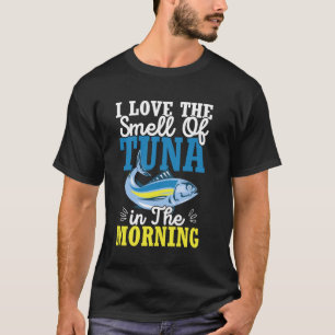Grappige Tonijn Vis Kunst Voor Mannen Opa Blauwvin T-shirt