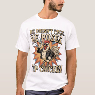 Grappige Top Kip Haan Boerderij Humor