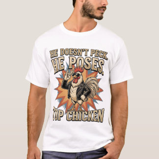 Grappige Top Kip Haan Boerderij Humor
