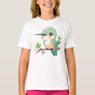 Grappige Tortelduifjes groen T-shirt