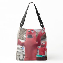 Grappige Tote Bag met Dolle Opblaasbare Buis Manne
