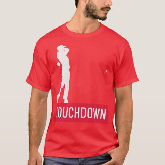 Grappige Touchdown Golf Golfer Golfing Graphic Nov T-shirt