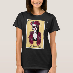Grappige Toxica Spaans-Mexicaanse Bingo Gifts Meis T-shirt
