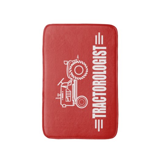Grappige Tractor Badmat (Voorkant Verticaal)