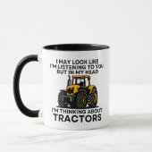 Grappige Tractor Mok Boeren Cadeau Tractor Liefheb (Links)