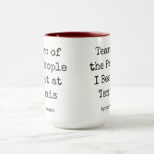 Grappige tranen van de mensen die ik heb verslagen mok (Midden)