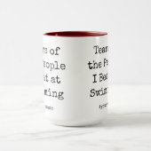 Grappige tranen van de mensen die ik heb verslagen mok (Midden)