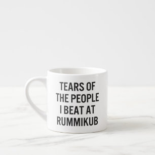 Grappige Tranen Van De Mensen Die Ik Verslagen Heb Espresso Kop