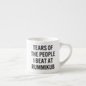 Grappige Tranen Van De Mensen Die Ik Verslagen Heb Espresso Kop (Rechts)