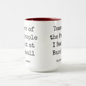 Grappige tranen van de mensen die ik versloeg bij mok (Midden)