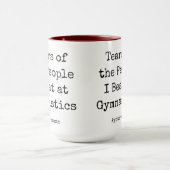 Grappige tranen van de mensen die ik versloeg bij  mok (Midden)