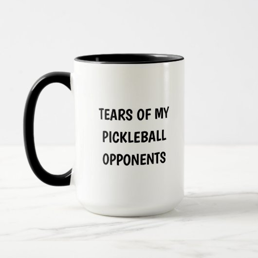 Grappige Tranen van mijn Pickleball-tegenstanders Mok (Links)