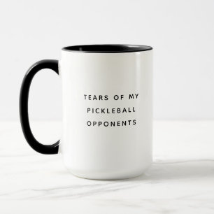 Grappige Tranen van mijn Pickleball-tegenstanders Mok