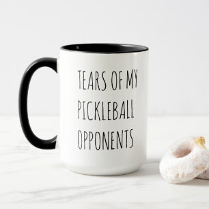 Grappige Tranen van mijn Pickleball-tegenstanders  Mok