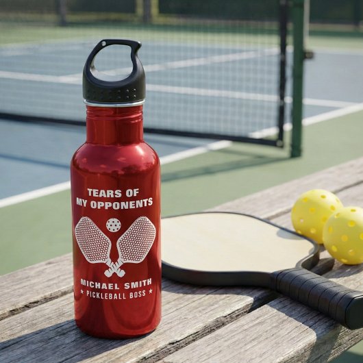 Grappige Tranen van Mijn Pickleball Tegenstanders Waterfles