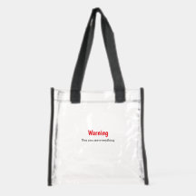 Grappige Transparante Waarschuwing Esthetisch Krac