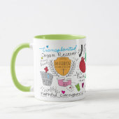 Grappige transplantatie orgaandonor mok (Links)