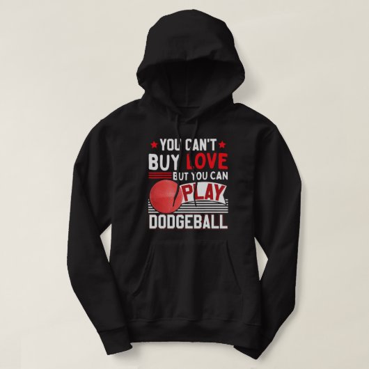 Grappige trefbal speler 1 hoodie (Design voorkant)