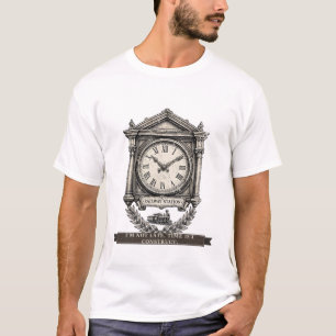 Grappige Trein Klok T-shirt