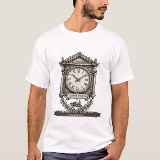 Grappige Trein Klok T-shirt