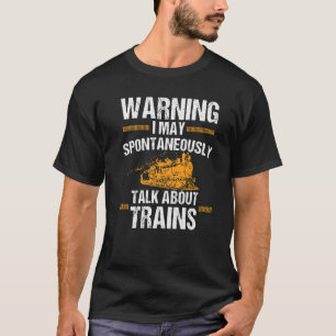 Grappige treinen voor volwassen Mannen Vrouwen Coo T-shirt