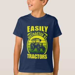 grappige trekkerliefhebbers van landbouwwoordkunst t-shirt