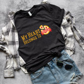 Grappige Trendy Pizza Love Anti Valentijnsdag Cade T-shirt