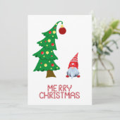 Grappige Trendy Whimsical Fantasie Geen Foto Feestdagenkaart (Staand voorkant)