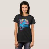Grappige Trex T Rex Dinosaurus Retro Nu ben ik Uns T-shirt (Voorkant volledig)