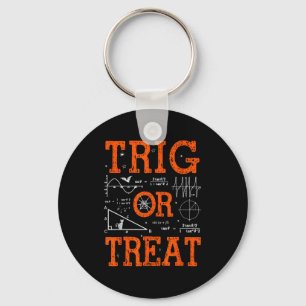 Grappige Trig Of Treat Trigonometrie Wiskunde Doce Sleutelhanger