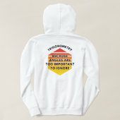 Grappige Trigonometry Geometry Joke Wiskunde Lover Hoodie (Design achterkant)