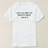 Grappige Trigonometry Wiskunde Pun Joke | Wiskunde T-shirt (Design voorkant)