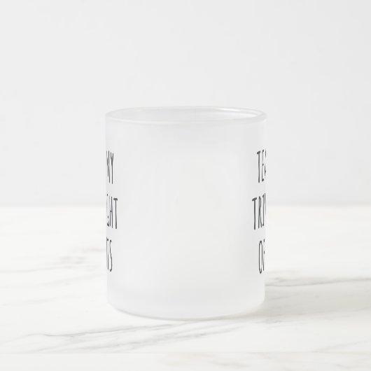 Grappige trivia tegenstanders matglas koffiemok (Center)