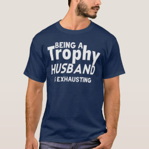 Grappige Trofee Echtgenoot – Trofee Echtgenoot Zij T-shirt