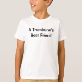 Grappige Trombone's beste vriend T-shirt (Voorkant)
