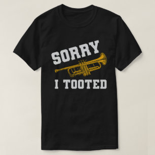 Grappige trompettist Sorry dat ik de band koos T-shirt