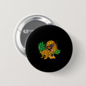 Grappige Tropical Fruit Humor Kleding, Co. Upside Ronde Button 5,7 Cm (Voorkant /achterkant)