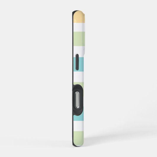 Grappige Tropics Cabana Stripes iPhone Hoesje (Rechterkant)