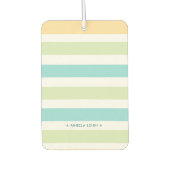 Grappige Tropics Cabana Stripes Luchtverfrisser (Voorkant)