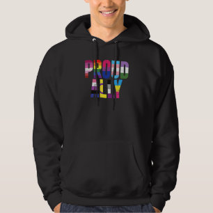 Grappige Trots Bondgenoot Lgbtq Lesbienne Homo Bis Hoodie